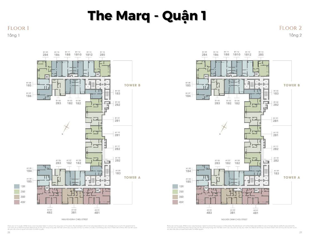 mặt bằng The MarQ 1