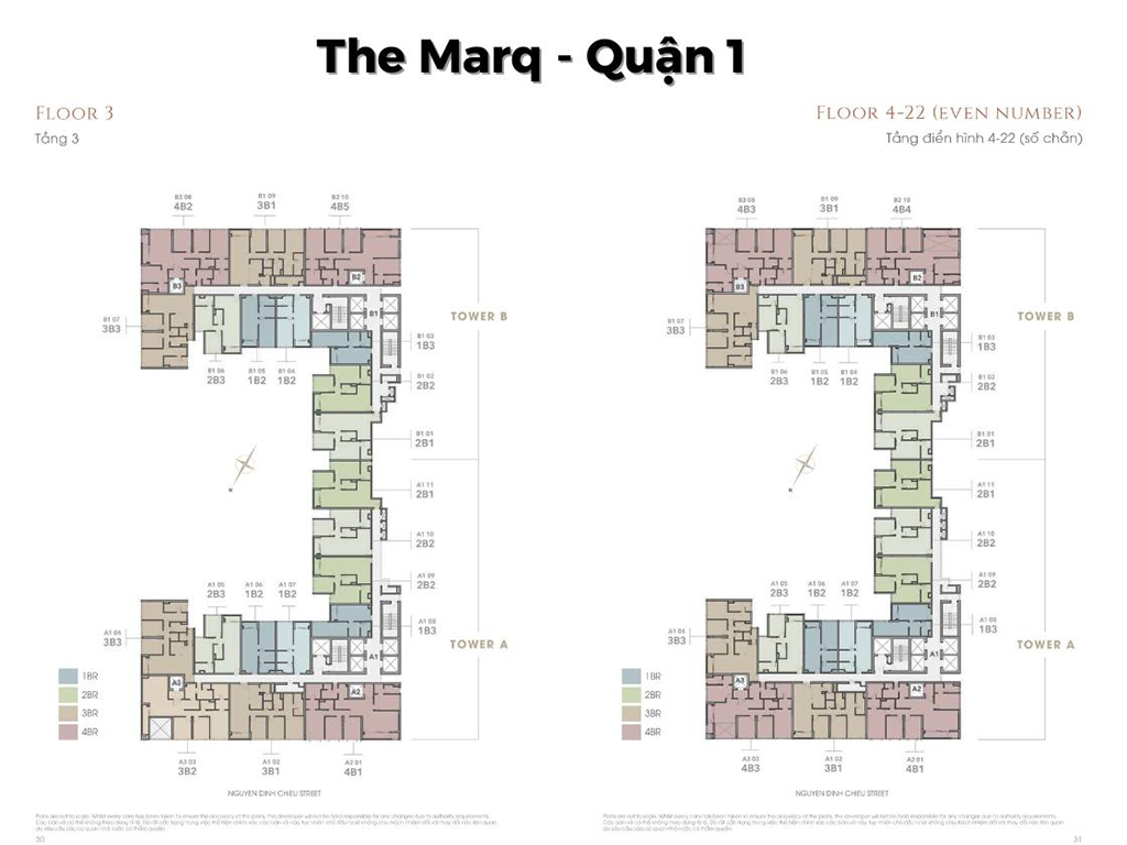 mặt bằng The MarQ 2