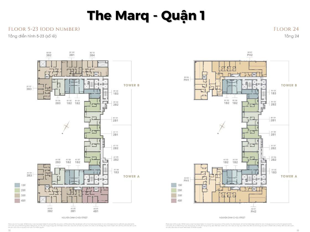 mặt bằng The MarQ 3