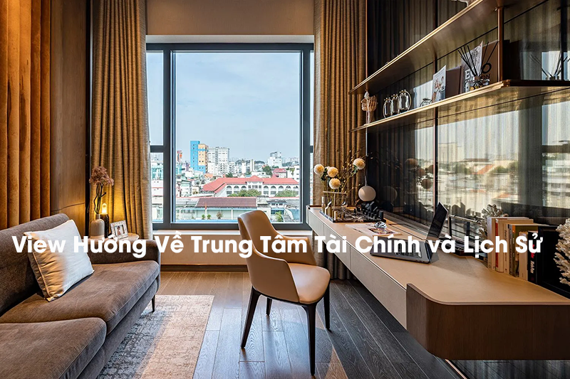 View căn hộ The MarQ Quận 1 Hướng về Trung Tâm Tài Chính và Lịch Sử