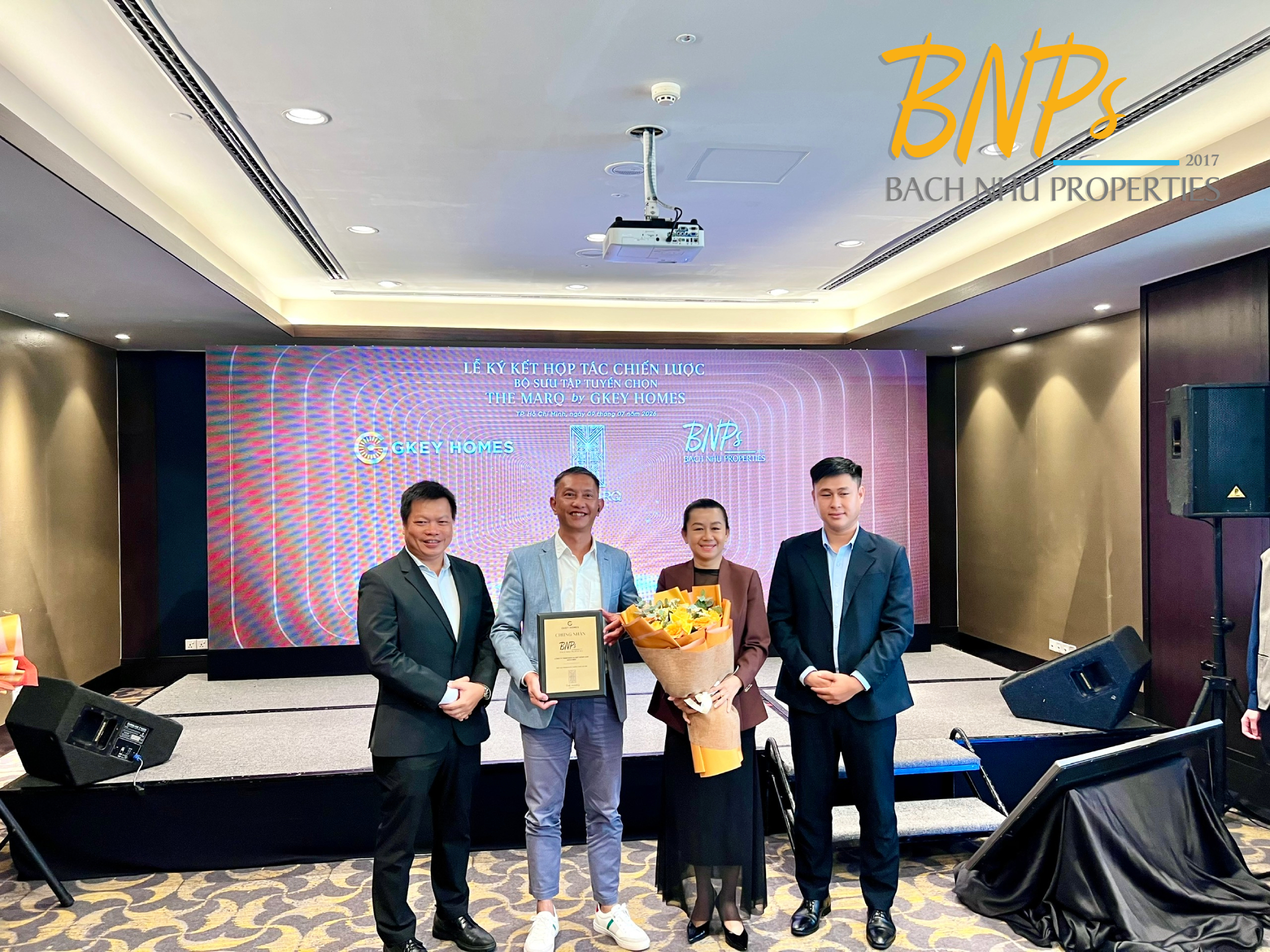 Ký Kết Hợp Tác Chiến Lược Bách Như Properties và Gkey Homes