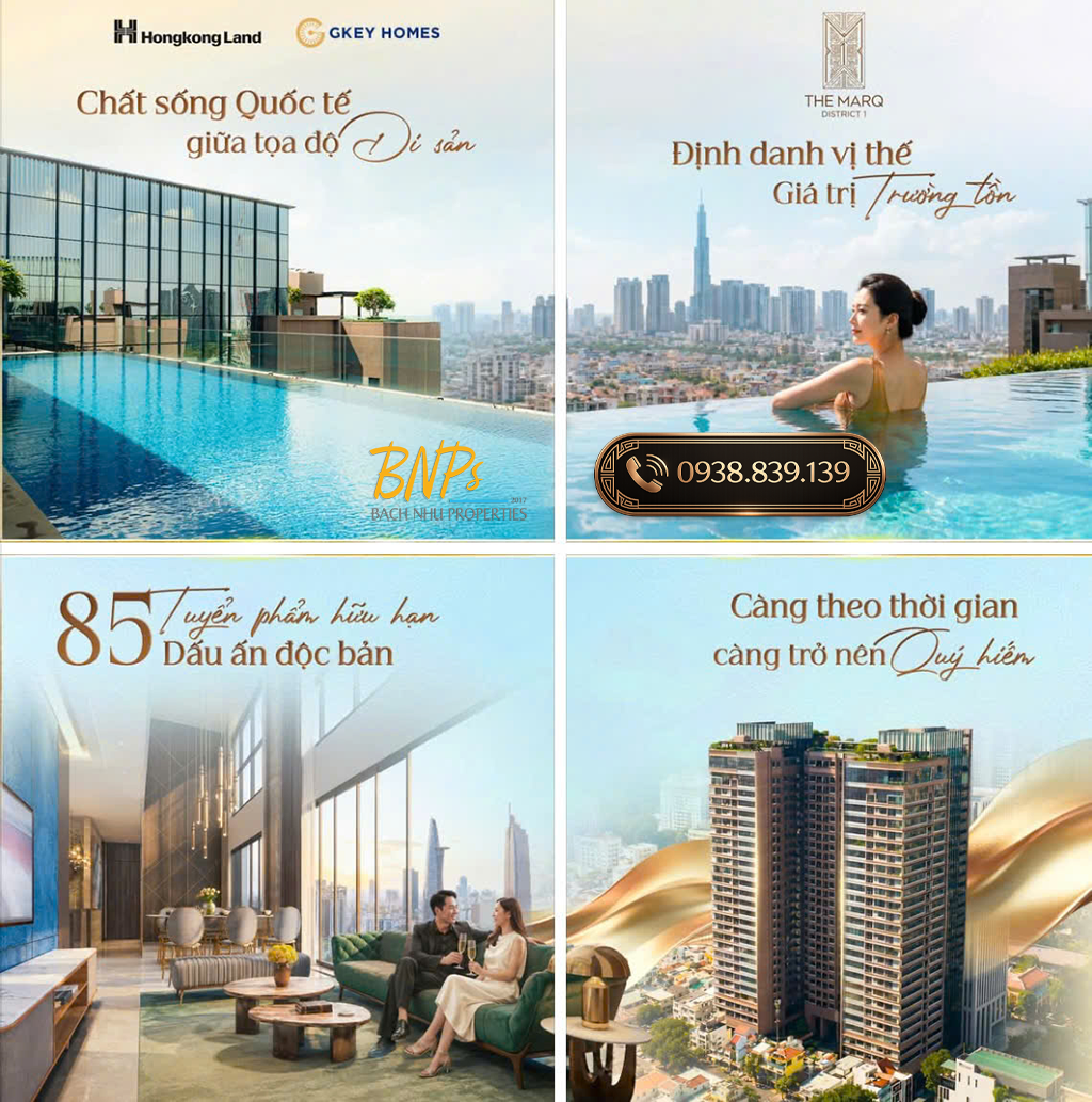 85 tuyển phẩm The MarQ: Cơ hội sở hữu tài sản hạng sang sẵn sàng tạo dòng tiền tại Quận 1 - Bách Như Properties - BNP's