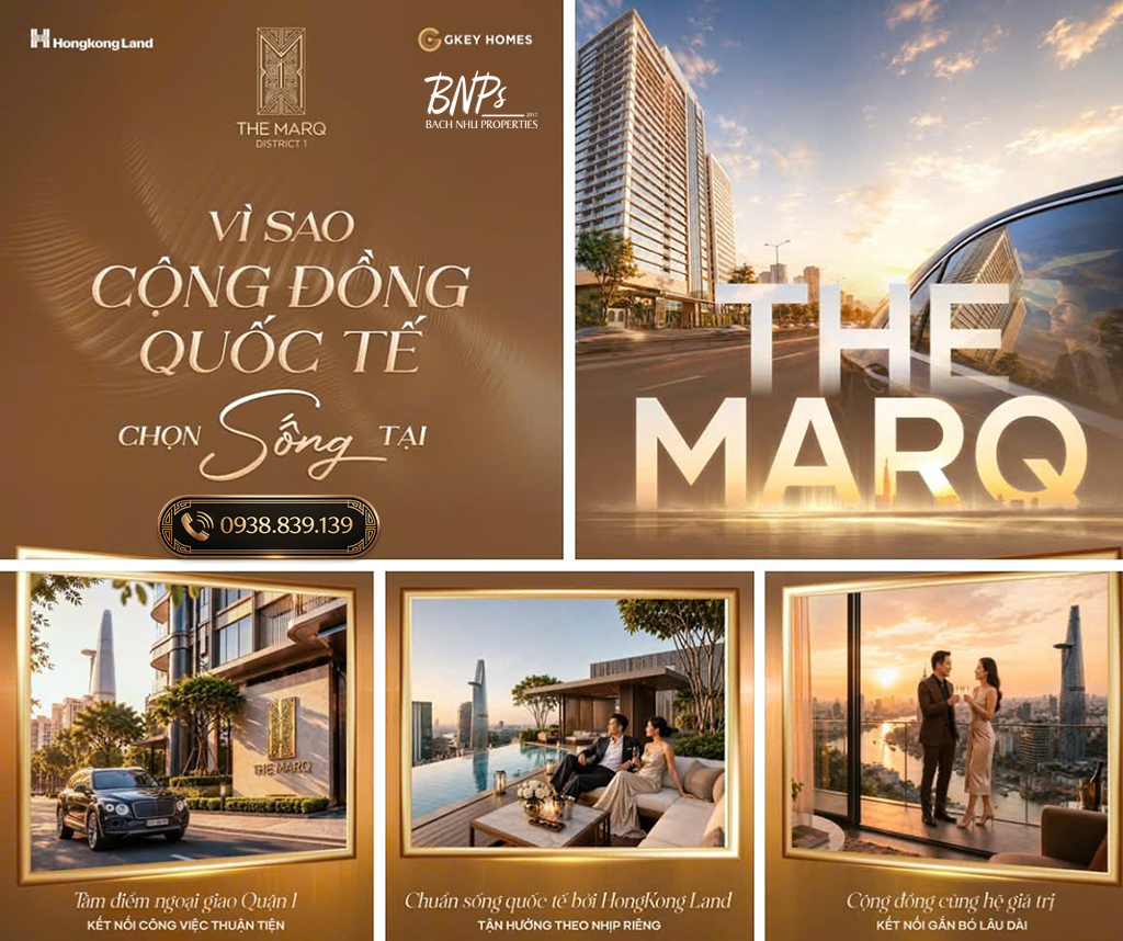 85 tuyển phẩm The MarQ: Cơ hội sở hữu tài sản hạng sang sẵn sàng tạo dòng tiền tại Quận 1 - Bách Như Properties - BNP's